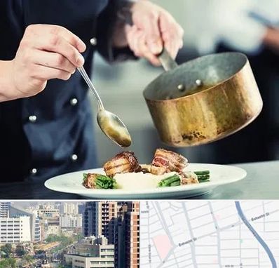 آموزشگاه آشپزی در خیابان بهشتی