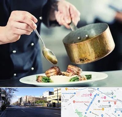 آموزشگاه آشپزی در خیابان ملاصدرا شیراز