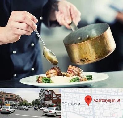آموزشگاه آشپزی در خیابان آذربایجان
