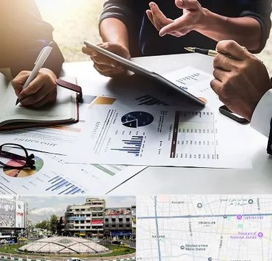 شرکت بازرگانی در مرکز تهران