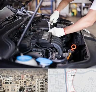 تعمیرگاه ماشین های خارجی در اسکندری