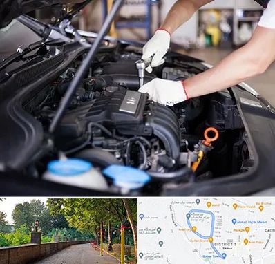 تعمیرگاه ماشین های خارجی در بلوار گیلان رشت