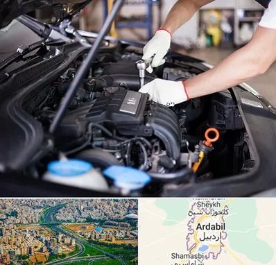 تعمیرگاه ماشین های خارجی در اردبیل