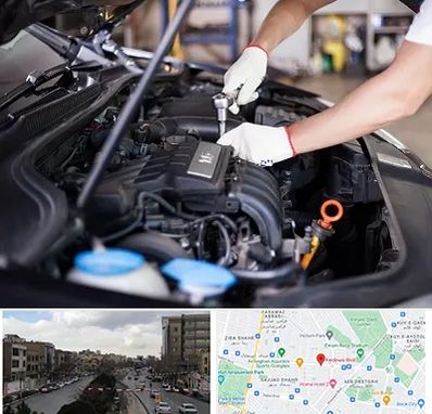 تعمیرگاه ماشین های خارجی در بلوار فردوسی مشهد