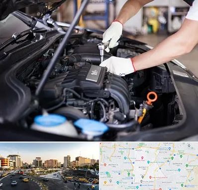 تعمیرگاه ماشین های خارجی در منطقه 7 تهران