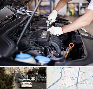 تعمیرگاه ماشین های خارجی در خطیب تبریز