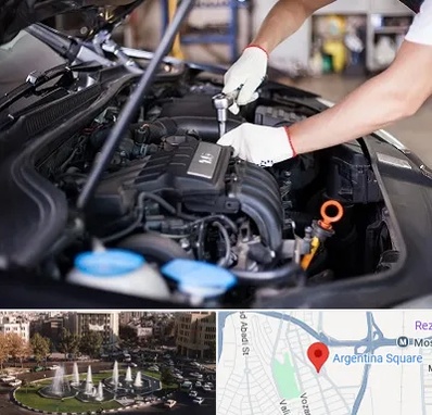 تعمیرگاه ماشین های خارجی در آرژانتین