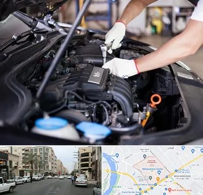 تعمیرگاه ماشین های خارجی در زیتون کارمندی اهواز