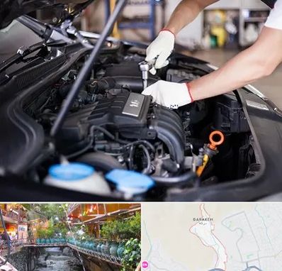 تعمیرگاه ماشین های خارجی در درکه