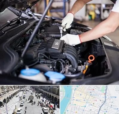 تعمیرگاه ماشین های خارجی در نادری اهواز