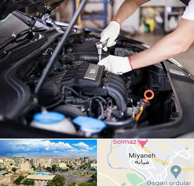 تعمیرگاه ماشین های خارجی در میانه