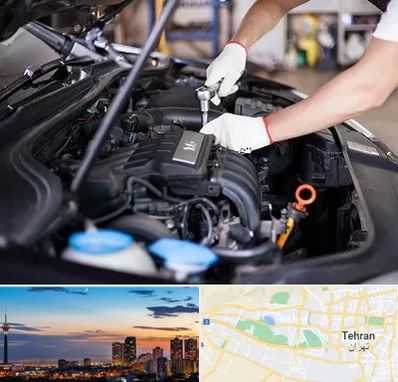 تعمیرگاه ماشین های خارجی در غرب تهران
