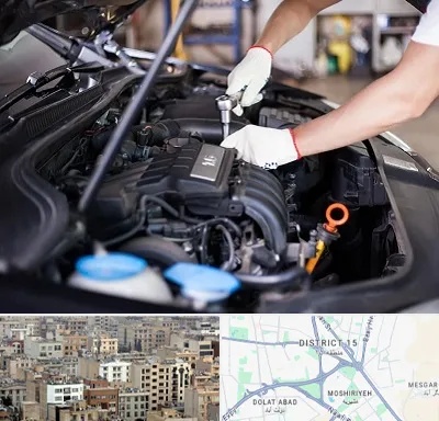 تعمیرگاه ماشین های خارجی در جنوب شرق تهران