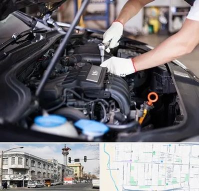 تعمیرگاه ماشین های خارجی در 17شهریور