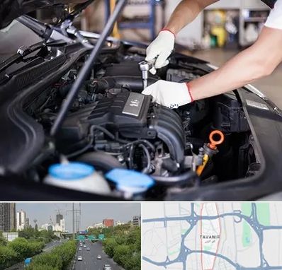 تعمیرگاه ماشین های خارجی در توانیر