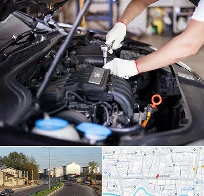 تعمیرگاه ماشین های خارجی در ضیابری رشت