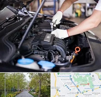 تعمیرگاه ماشین های خارجی در قدوسی غربی شیراز