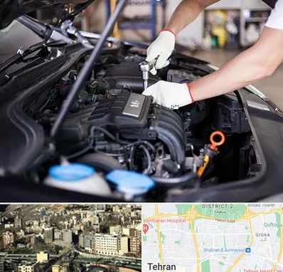 تعمیرگاه ماشین های خارجی در مرزداران