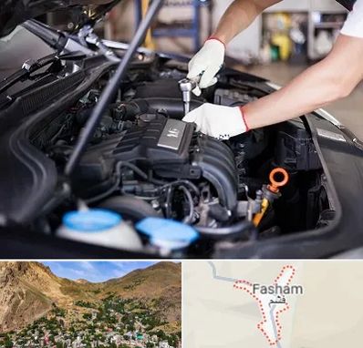 تعمیرگاه ماشین های خارجی در فشم