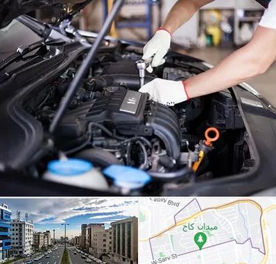 تعمیرگاه ماشین های خارجی در سعادت آباد