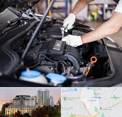 تعمیرگاه ماشین های خارجی در فرشته