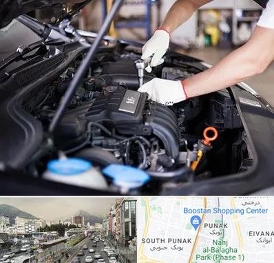 تعمیرگاه ماشین های خارجی در پونک