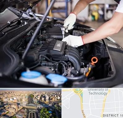 تعمیرگاه ماشین های خارجی در استاد معین