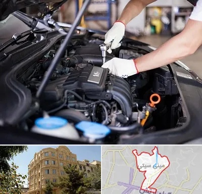 تعمیرگاه ماشین های خارجی در مینی سیتی