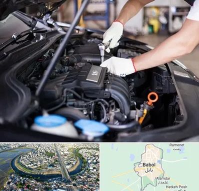 تعمیرگاه ماشین های خارجی در بابل