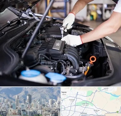 تعمیرگاه ماشین های خارجی در شمال شرق تهران