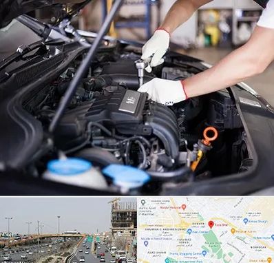 تعمیرگاه ماشین های خارجی در بلوار توس مشهد