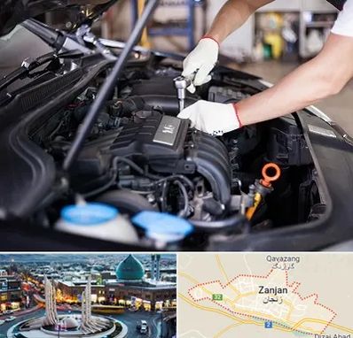 تعمیرگاه ماشین های خارجی در زنجان