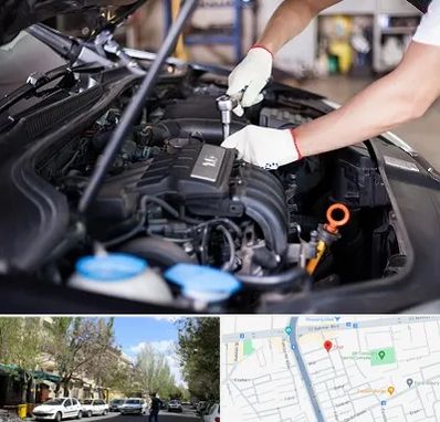 تعمیرگاه ماشین های خارجی در کوی فیروز تبریز