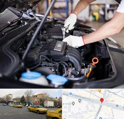 تعمیرگاه ماشین های خارجی در شهناز تبریز