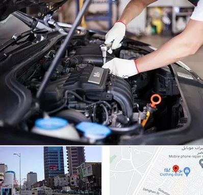 تعمیرگاه ماشین های خارجی در چهارراه طالقانی کرج