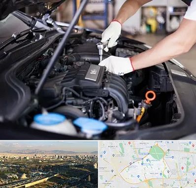 تعمیرگاه ماشین های خارجی در منطقه 19 تهران