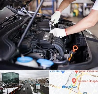 تعمیرگاه ماشین های خارجی در اقدسیه