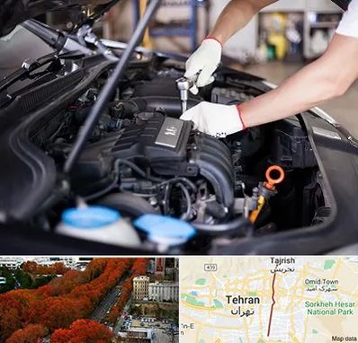 تعمیرگاه ماشین های خارجی در ولیعصر