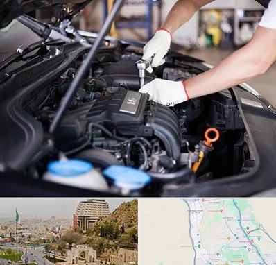 تعمیرگاه ماشین های خارجی در فرهنگ شهر شیراز