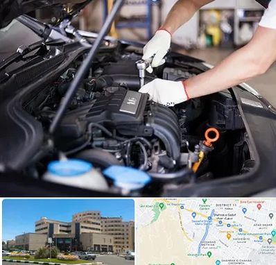 تعمیرگاه ماشین های خارجی در صیاد شیرازی مشهد