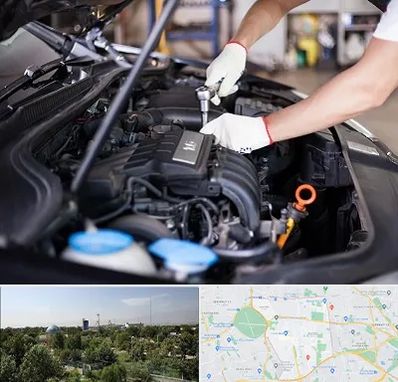 تعمیرگاه ماشین های خارجی در منطقه 16 تهران