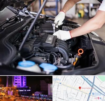 تعمیرگاه ماشین های خارجی در آبرسان تبریز