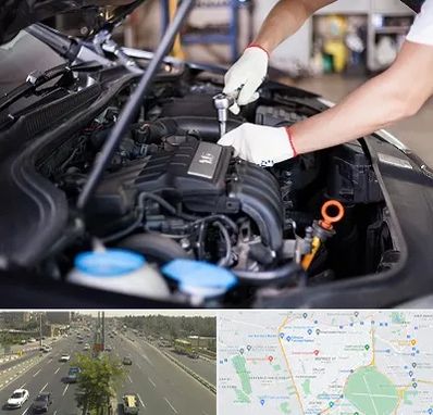 تعمیرگاه ماشین های خارجی در منطقه 17 تهران