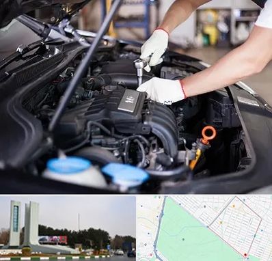 تعمیرگاه ماشین های خارجی در بلوار فلسیطین مشهد