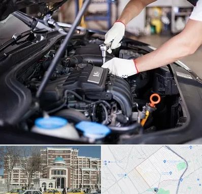 تعمیرگاه ماشین های خارجی در طلاب مشهد