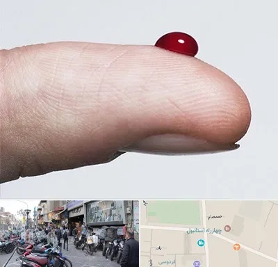 مرکز فصد خون در چهارراه استانبول