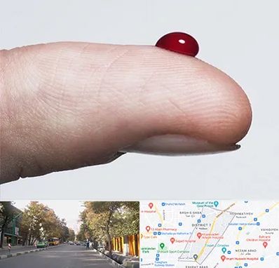 مرکز فصد خون در شریعتی 