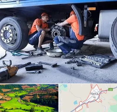 تعمیرگاه ماشین سنگین در نکا