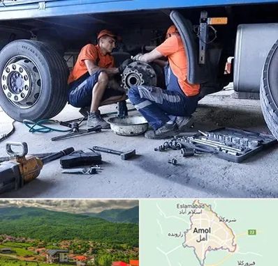 تعمیرگاه ماشین سنگین در آمل