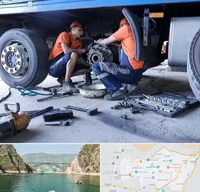 تعمیرگاه ماشین سنگین در ایلام